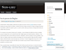 Tablet Screenshot of gautierlangevin.com